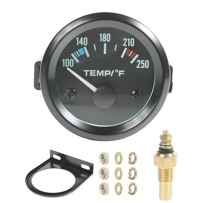 12V 2 Inch 52MM Water Temperature Gauge for Vehicle Use