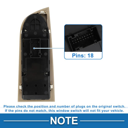 Power Window Switch for BMW 325i 325xi 328i xDrive 328xi 330xi 335i
