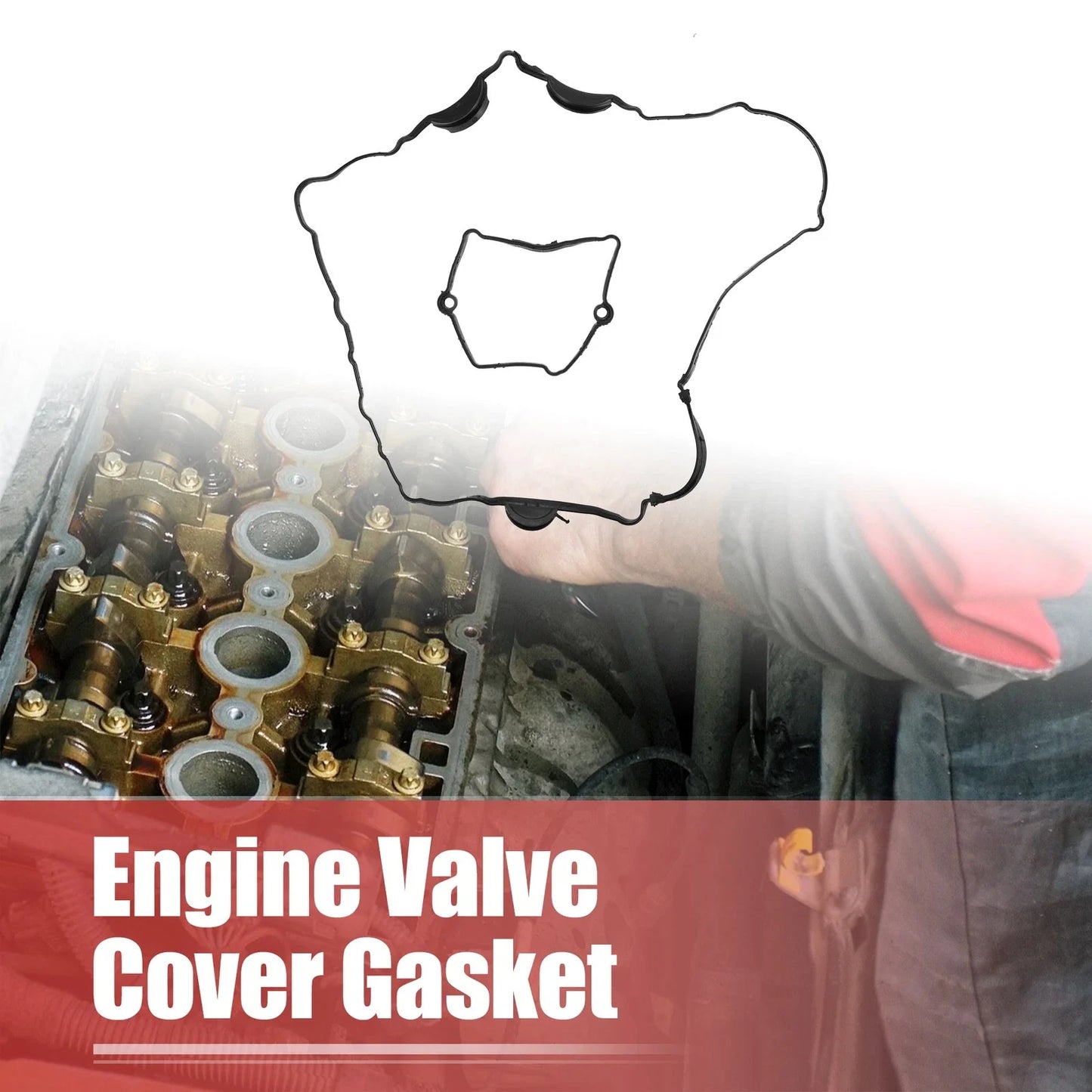 Set Engine Valve Cover Gasket for BMW 118i (2012-2014)