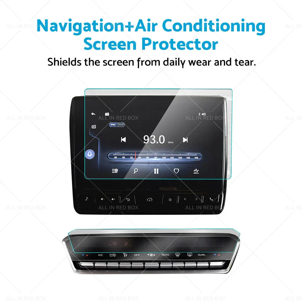 Screen Protector for 21-23 Isuzu D-Max Dmax Navigation & Air Conditioning