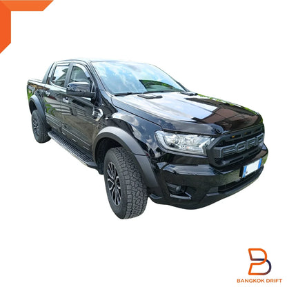 Matte Black Fender Flares for Ford Ranger PX3 T6 (2018-2021)