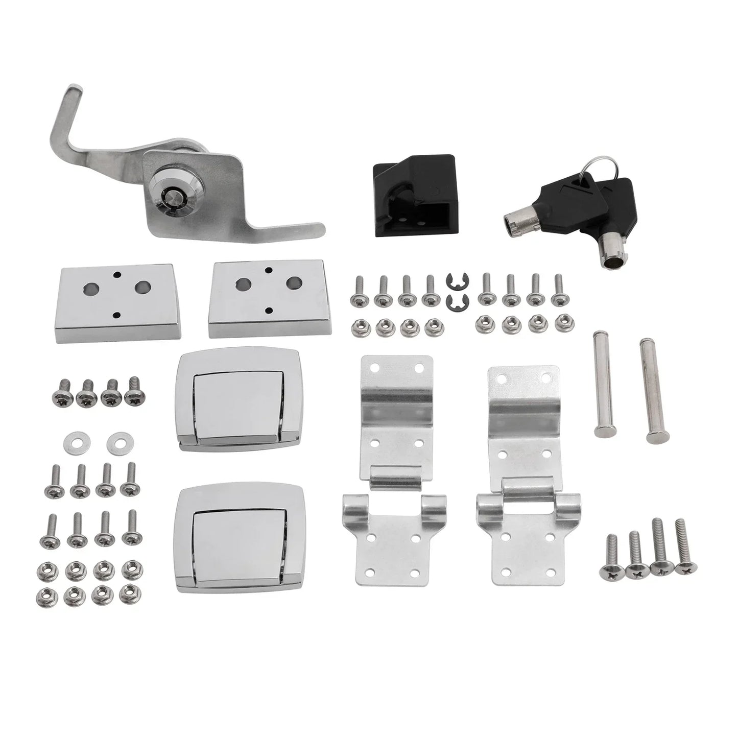 Trunk Latches Hinges Lock for Harley Touring Electra Glide (1988-2013)