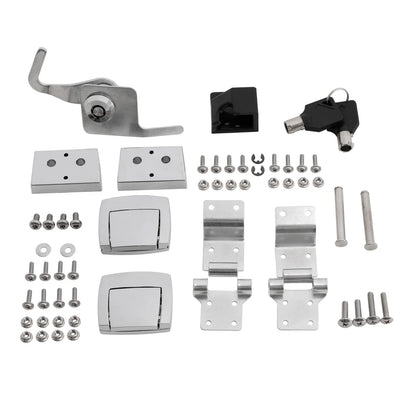Trunk Latches Hinges Lock for Harley Touring Electra Glide (1988-2013)