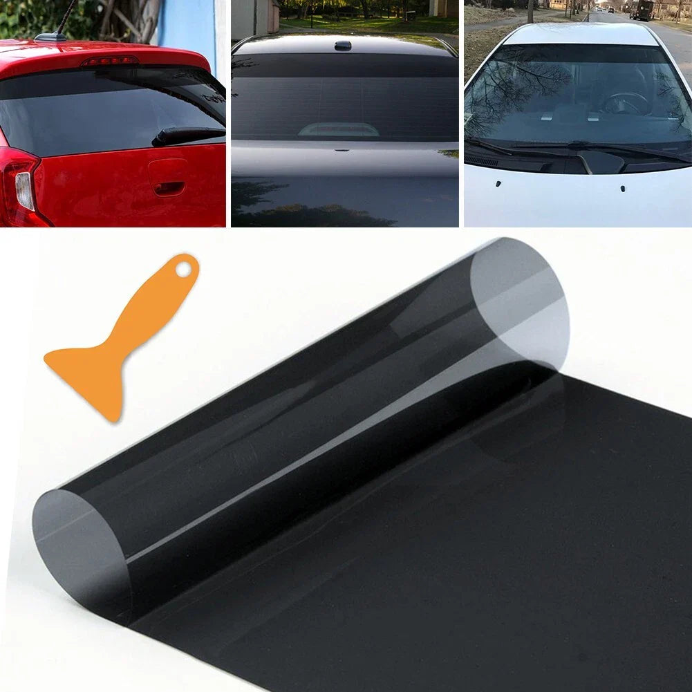 Sun Visor Strip Tint Film Front Glass Windshield Anti-UV Shade Decal for Car VL