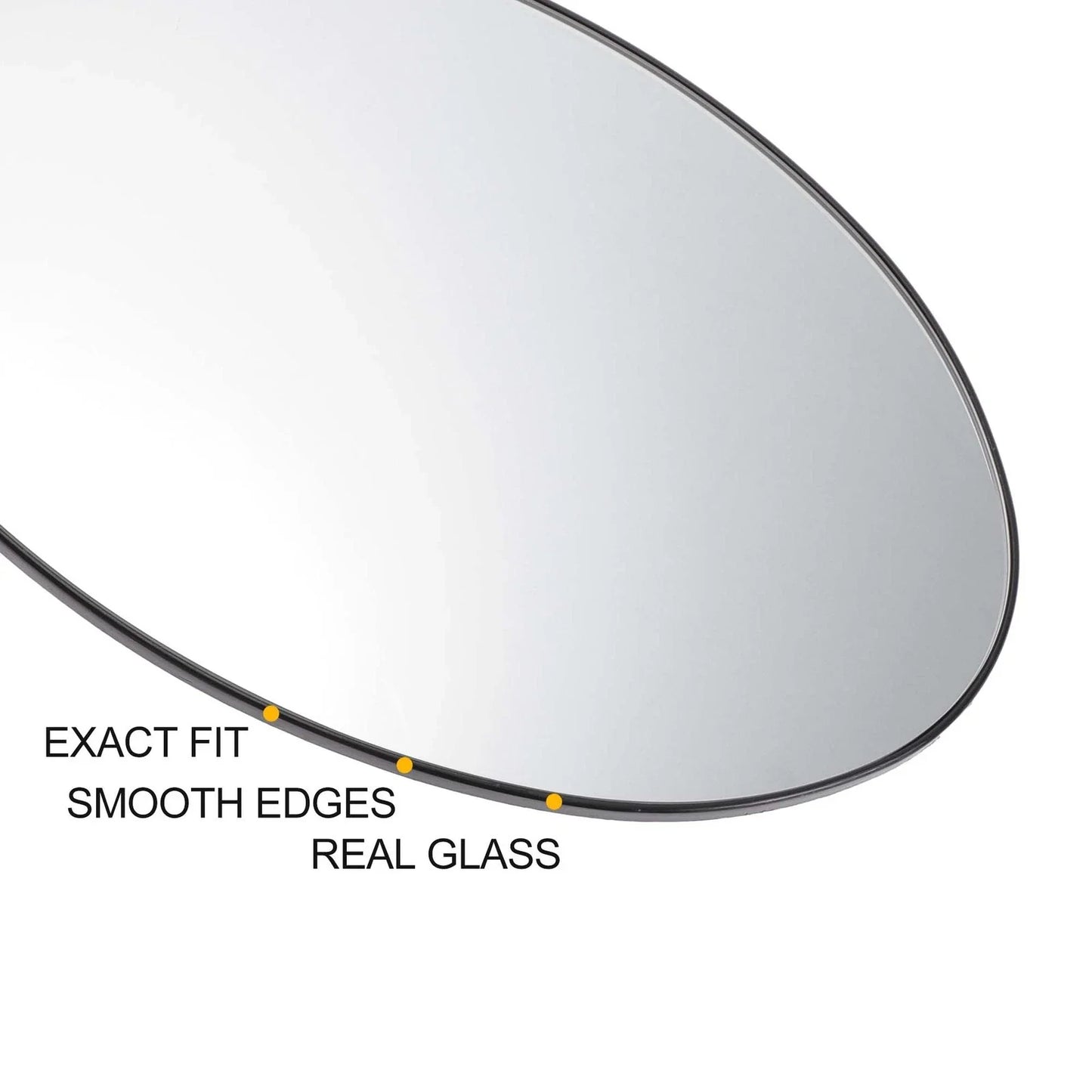 Right Side Mirror Glass w/ Back Heated for BMW Mini (2001-2008)