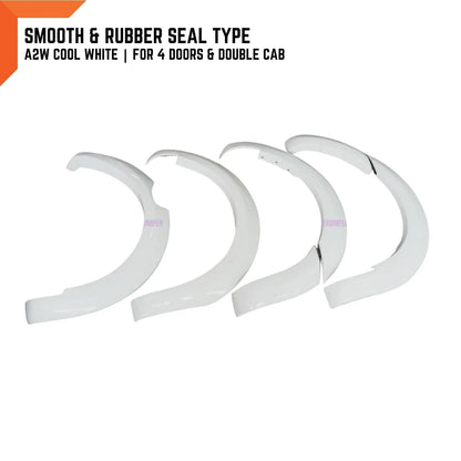 A2W 4 x Cool White Fender Flares for Ford Ranger PX1 T6 (2012-2014)