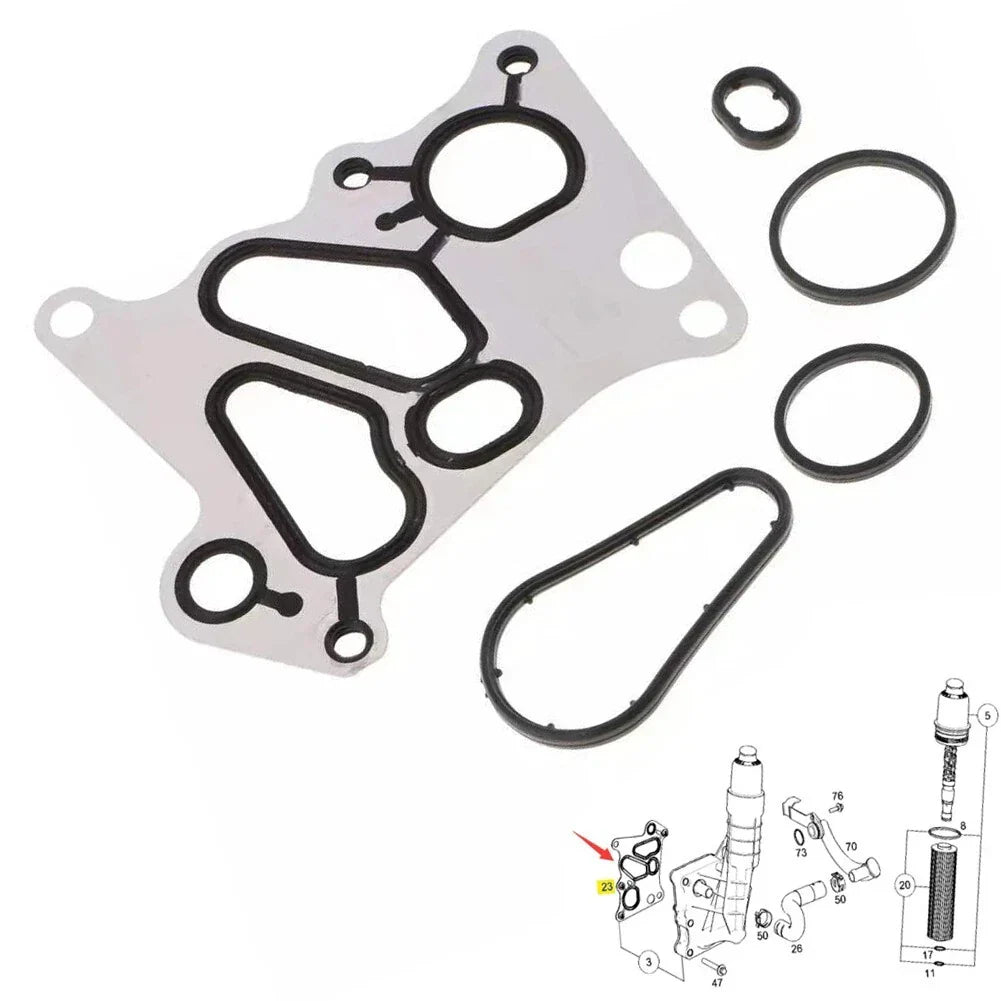 Oil Cooler Gasket Kit for Mercedes E200/E300/E400/C200