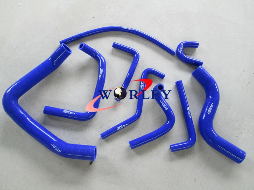 BLACK Silicone Radiator Hose for Mitsubishi Pajero V6 3.0 (1991-1996)