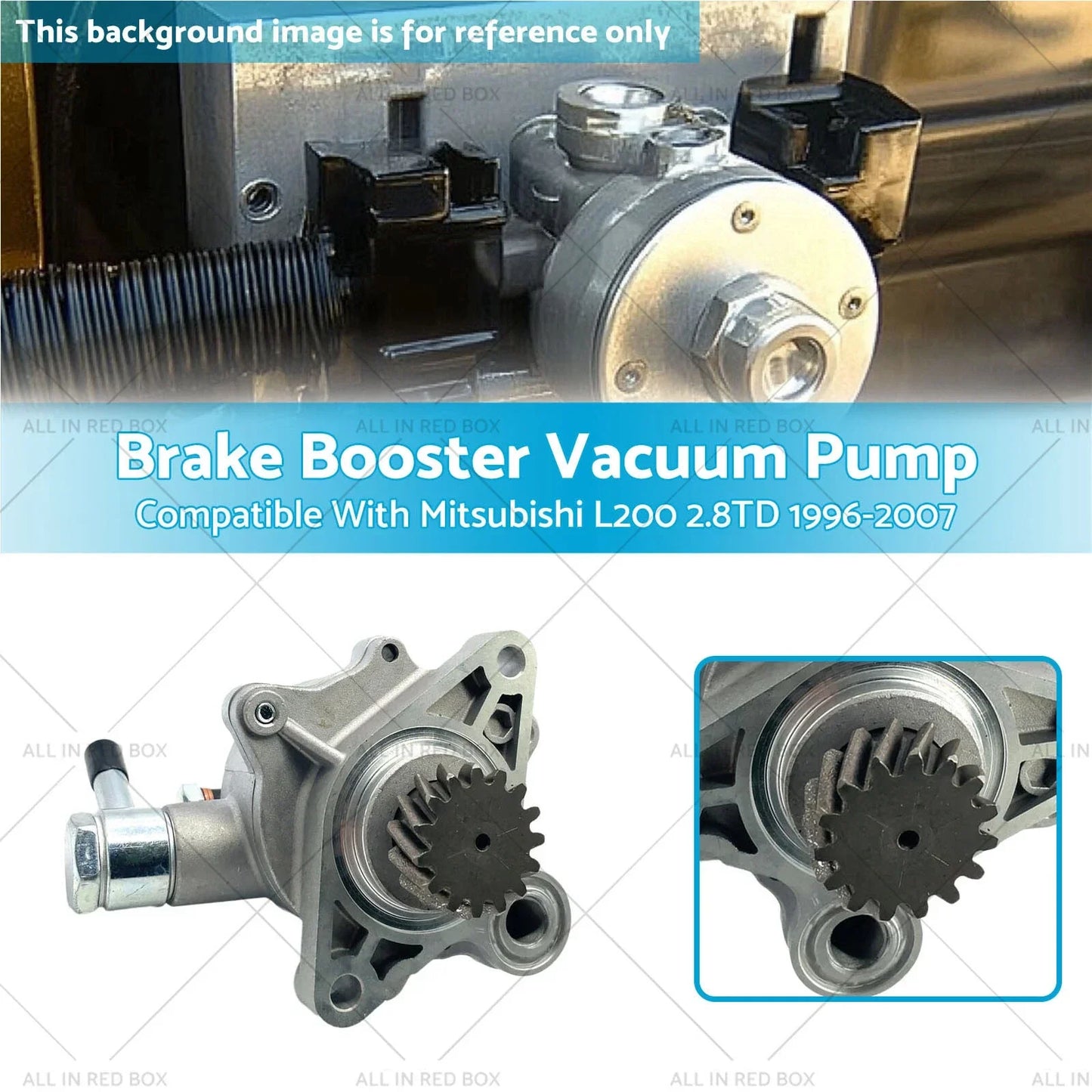 Brake Booster Vacuum Pump for Mitsubishi L200 (1996-2007)