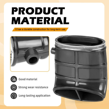 Air Box Cap DUCT & Elbow PIPE for Yamaha Raptor 660R YFM660R (2001–2005)