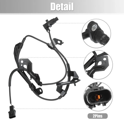 Front Wheel Speed Sensors for Mitsubishi Triton ML MN 2.5L (2011-2015)