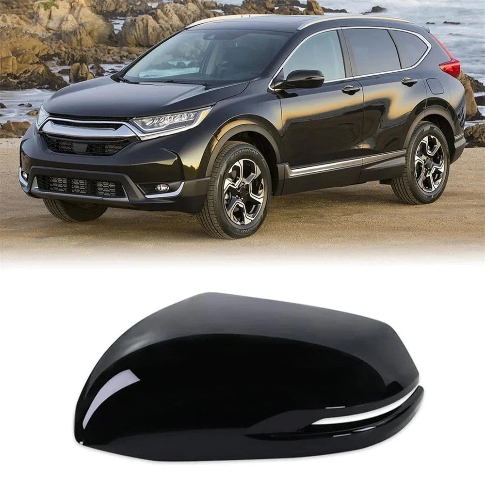 Black Left Side Mirror Cap for Honda CR-V, HR-V (2015-2020)