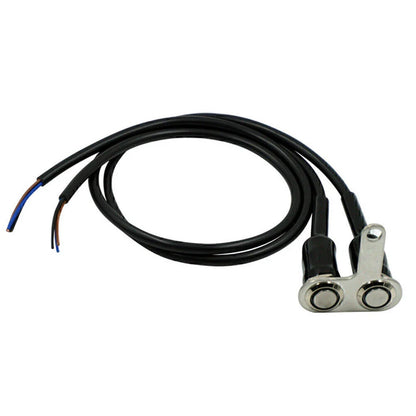 12V Blue LED Motorcycle Switch Waterproof for Handlebar