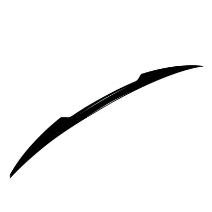 Glossy Black Rear Trunk Wing Spoiler for Audi A4 S4 B9 Sedan (2017-2024)