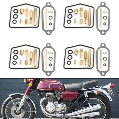 4 x Carburetor Rebuild Kit for CB350F (1972–1974)