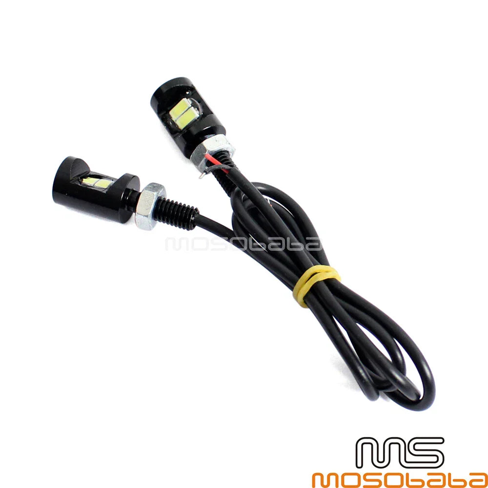 LED White License Plate Lights for Universal Car Motorcycle Rear