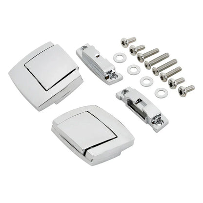 Razor Chopped King Trunk Latches for Harley Touring Electra Glide (1980-2013)