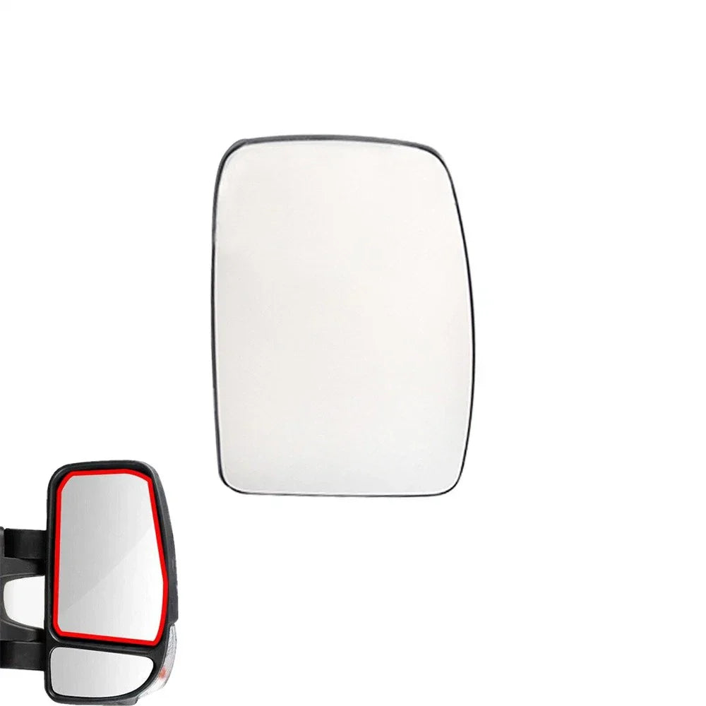 Heated Right Side Door Mirror Glass for Renault Master (2010-2021)