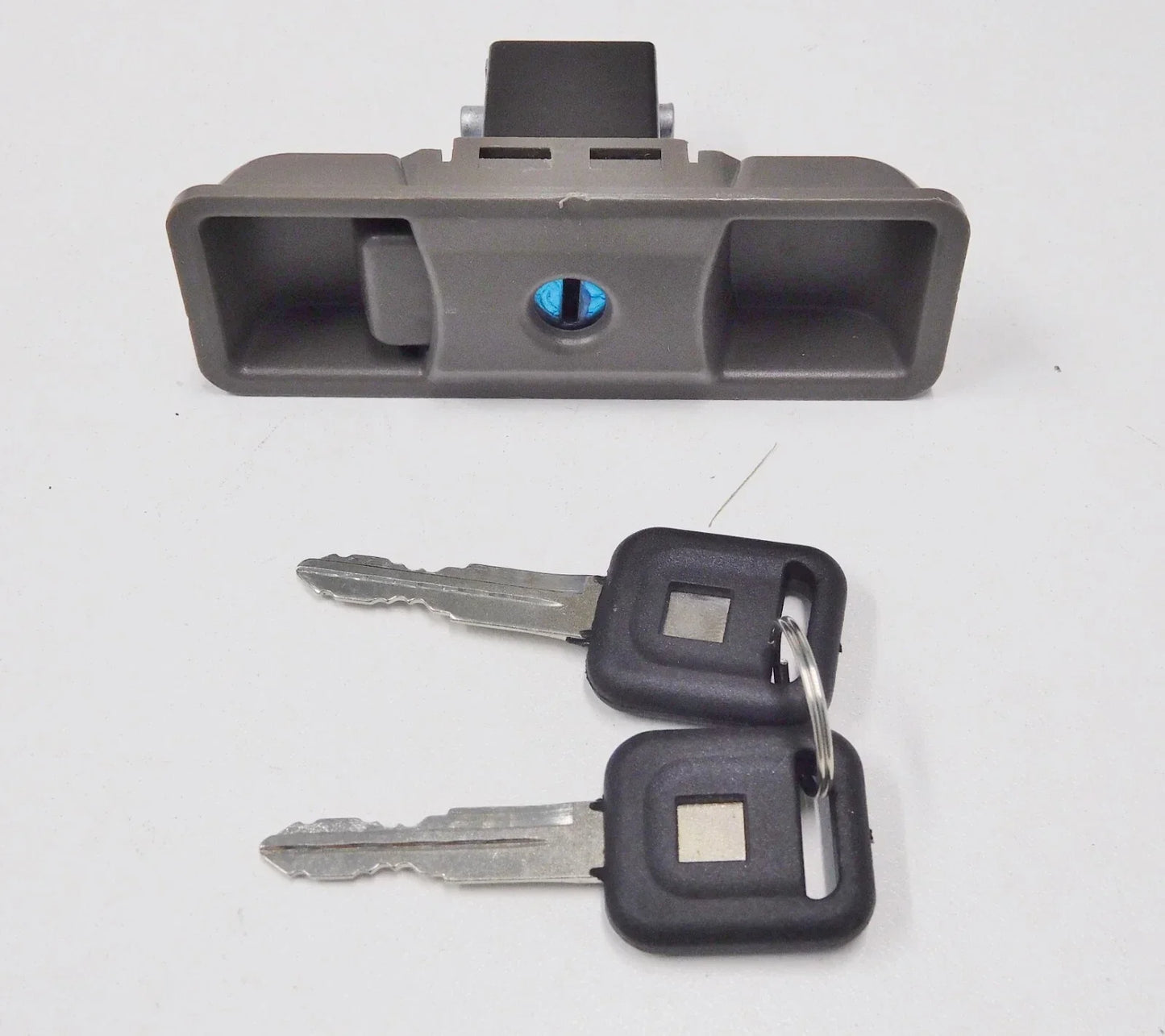 Grey Glove Box Catch w/ Lock & Keys for Holden TF Rodeo (1988-1997)