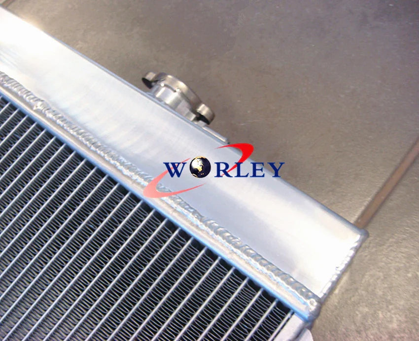 3 Core Alloy Aluminum Radiator for Holden V8 Chevy Motor Manual (Universal)