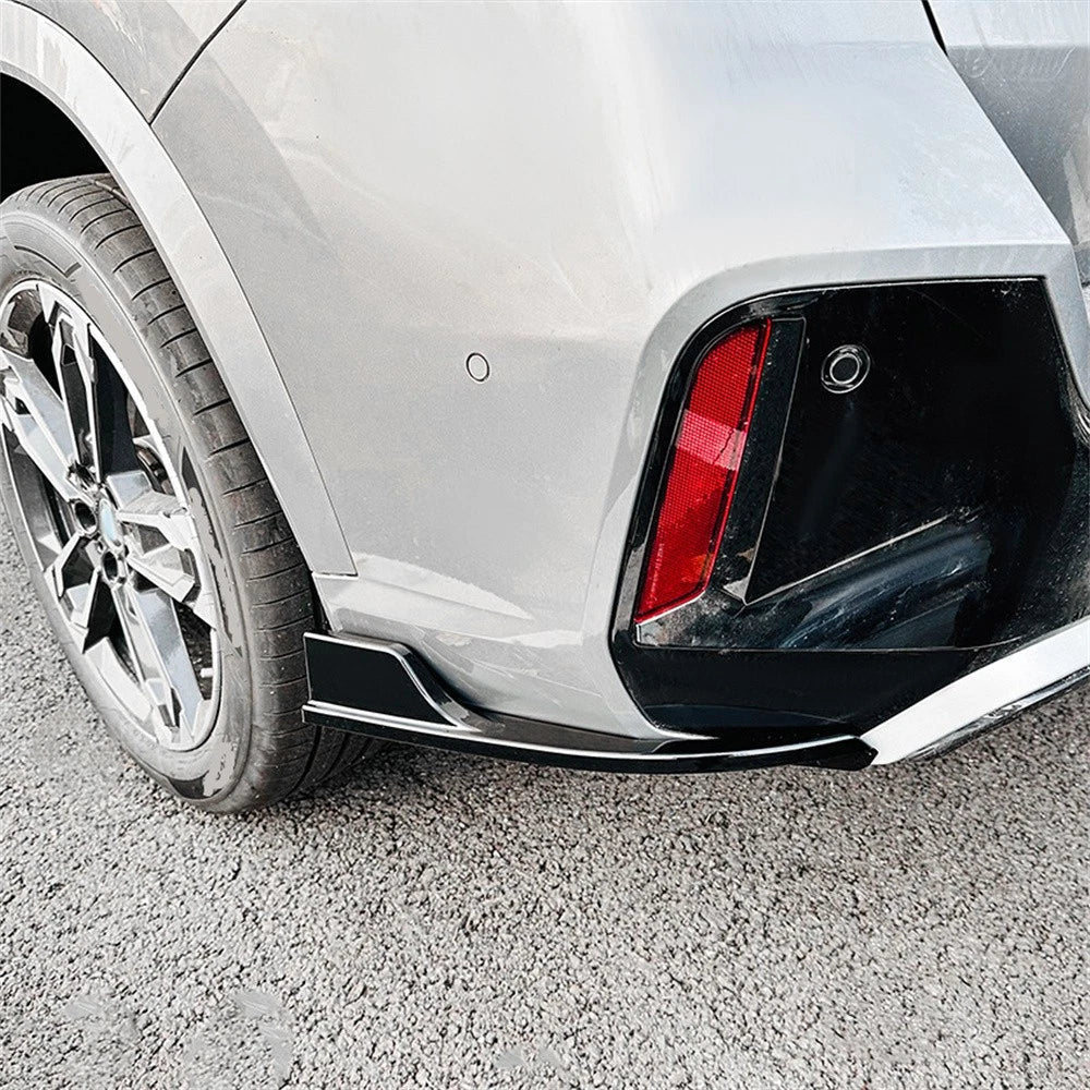 Rear Side Skirt Splitter Bumper Corner Lip for BMW X1 iX1 (2023-2024)