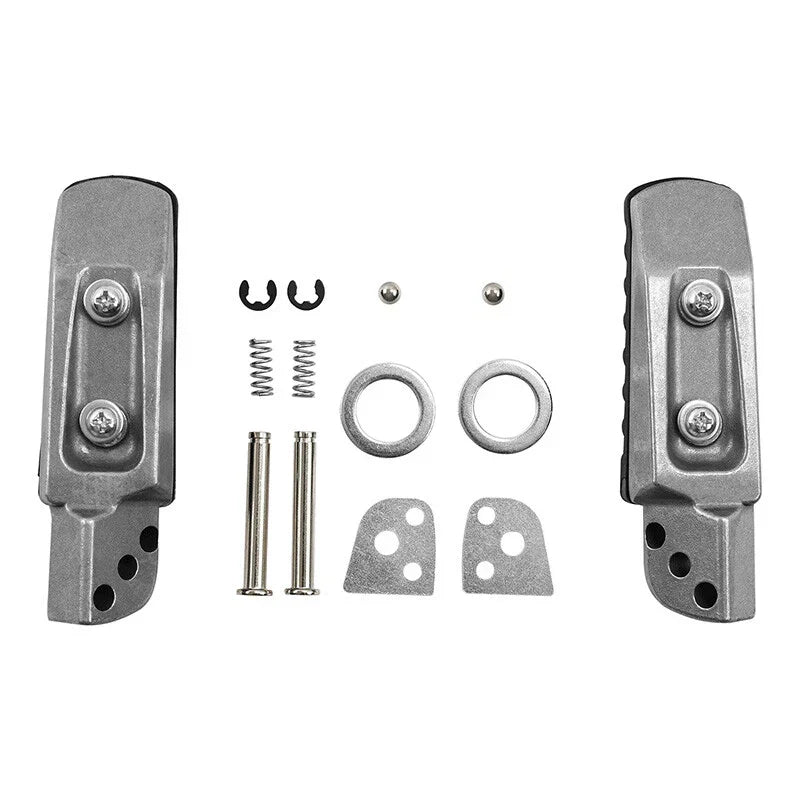 Rear Passenger Footpegs Footrests for Kawasaki Z650 Ninja 650 (2017-2023)