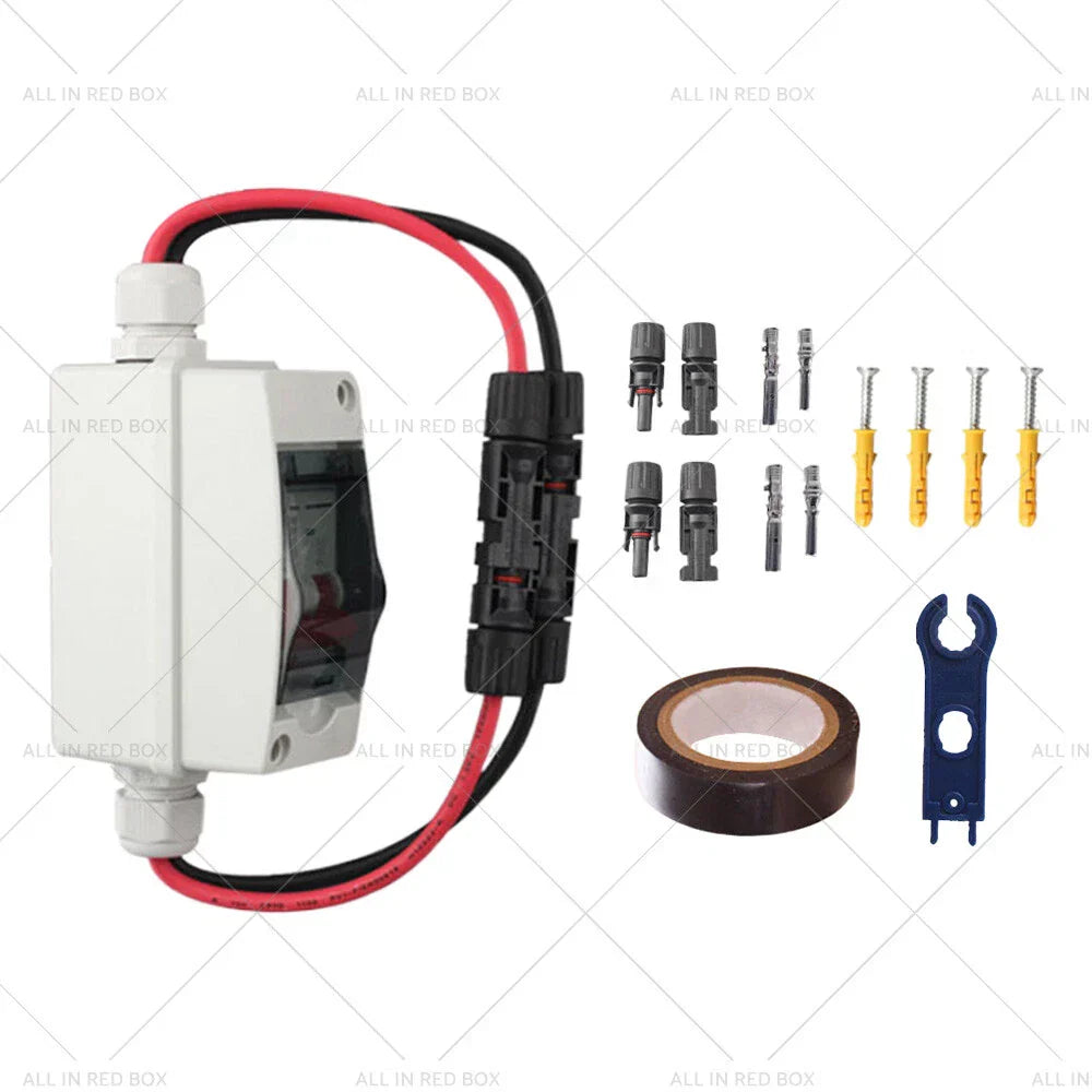 32A DC 500V PV Isolator Switch IP65 Disconnect Circuit Breaker for Solar Panels