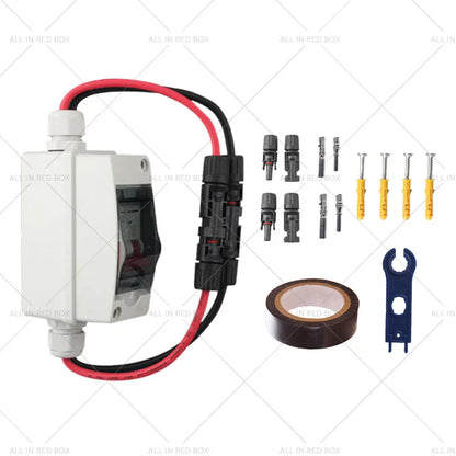 32A DC 500V PV Isolator Switch IP65 Disconnect Circuit Breaker for Solar Panels