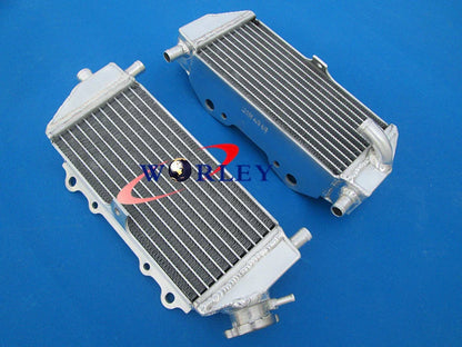 Aluminum Radiator & Silicone Hose for Kawasaki KX125 (1999-2002)