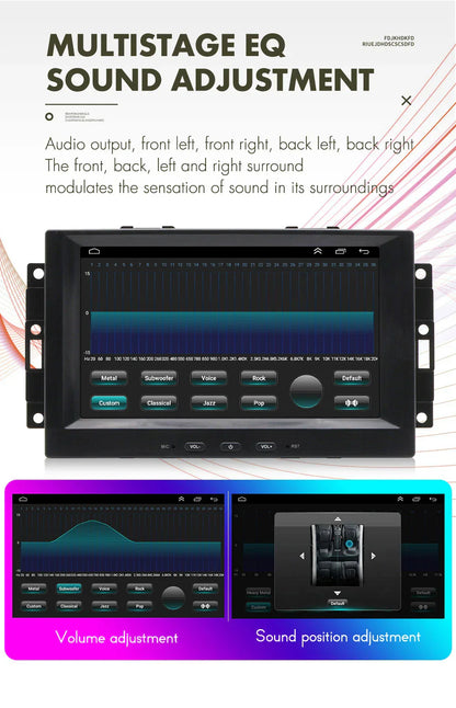 8'' Navigation WIFI Carplay for Dodge Magnum Charger (2005-2007)