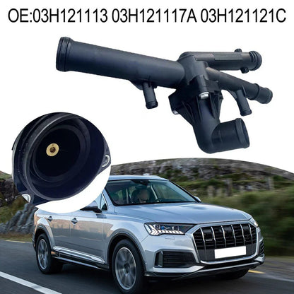 Thermostat Assembly Sleek Black for Vehicles with OEM Numbering
