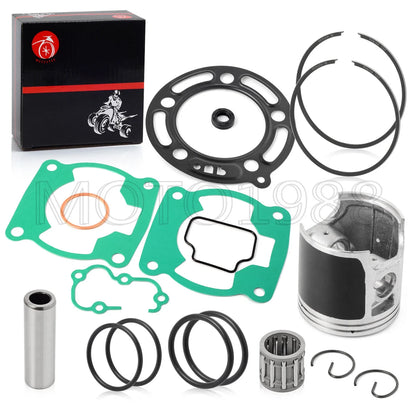 0.5mm 53mm Piston Ring & Cylinder Head Gasket Kit for KX100 (1995–2013)