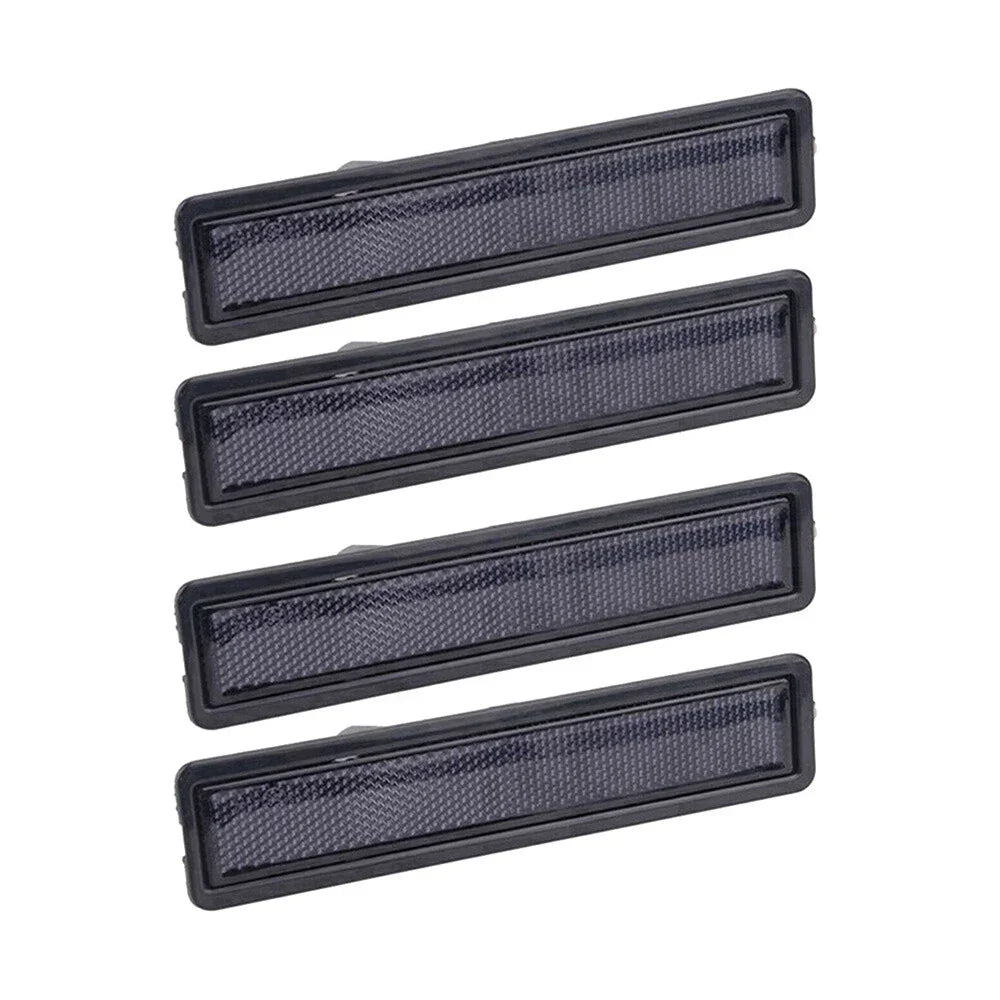 4Pcs Smoke Bumper Side Marker Lights for BMW E30 3 Series (1984-1991)