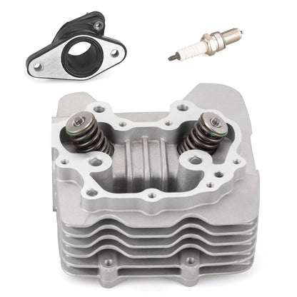 2x4 Cylinder Head Kit w/ Intake Manifold for Honda Sportrax 250 TRX250EX (2003–2008)