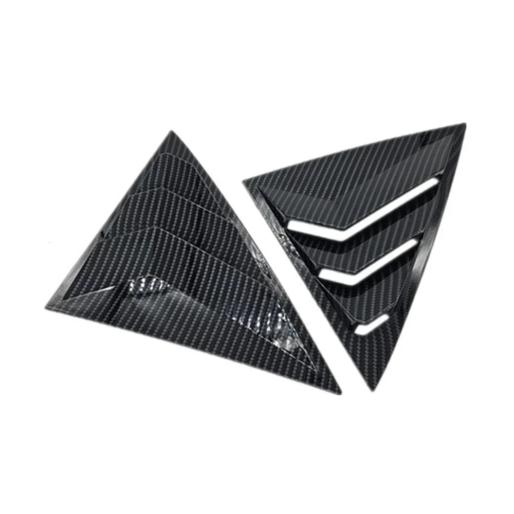 Carbon Fiber Look Side Vent Window Scoop Louvers for Honda Accord (03-07)
