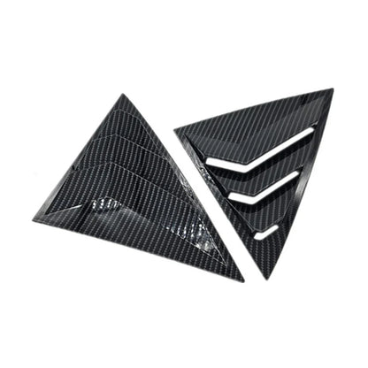 Carbon Fiber Look Side Vent Window Scoop Louvers for Honda Accord (03-07)