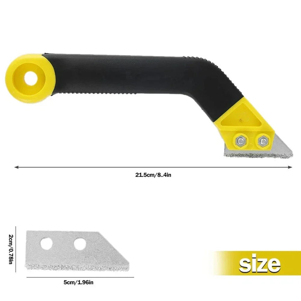 Grout Remover Angled With Blades for Tile Cleaning Saw