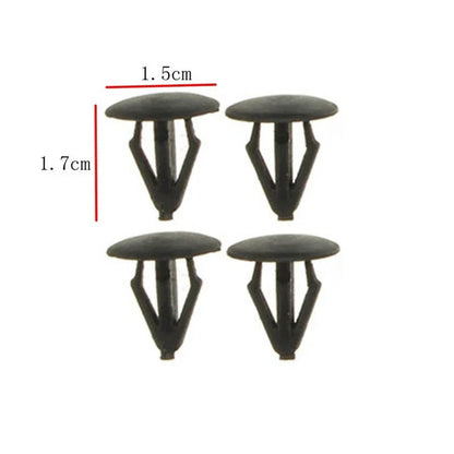 40 Pcs Car Bumper Body Panel Trim Retainer Clips Screws for Mixed Fasteners
