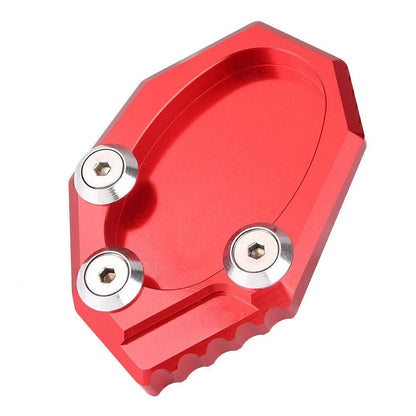 Kickstand Pad for Kawasaki VERSYS 650 KLX250 (2010-2014) Red