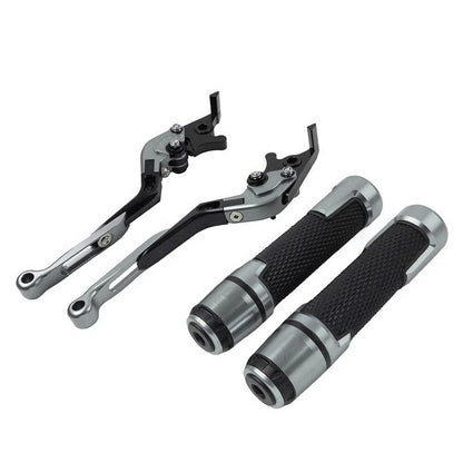 Extendable Brake Clutch Levers Grip Set for Kawasaki Z650 Z900 (2017-2023)