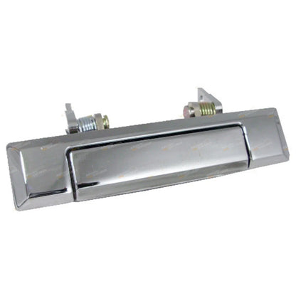 External LH + RH Front Door Handle Set Chrome for Bundera LJ70 LJ71 RJ70