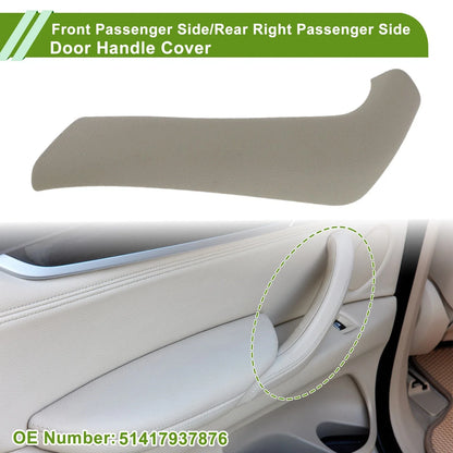 Door Panel Handle Pull Trim Cover for BMW X1 F48/F49 Beige