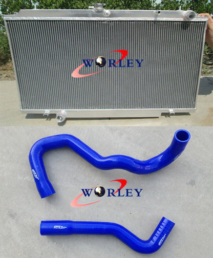 Aluminum Radiator & Hoses for Nissan GU Patrol Y61 Diesel 4.2L Turbo (2000-2016)