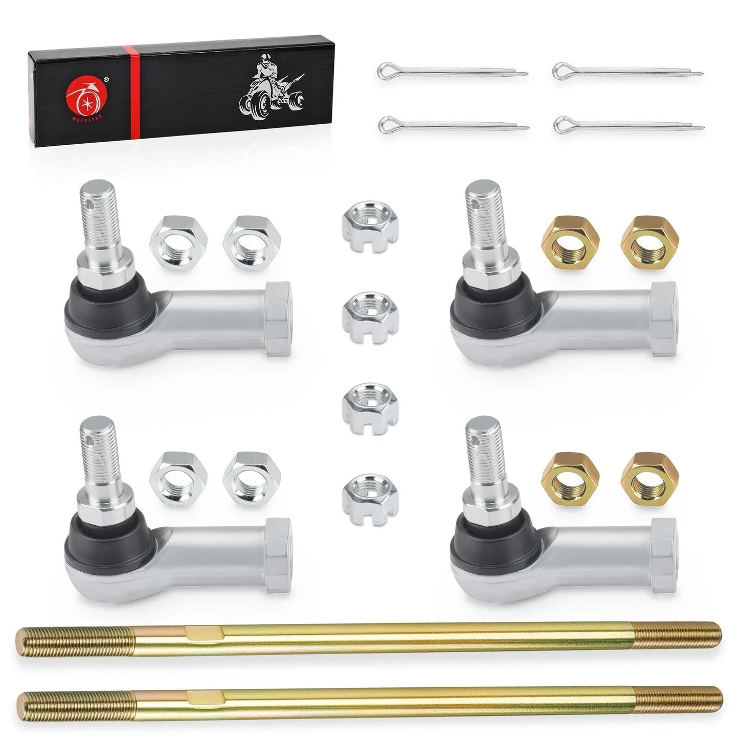 Left & Right Tie Rod Ends Kit 2 x for Honda Rancher (2007–2013)