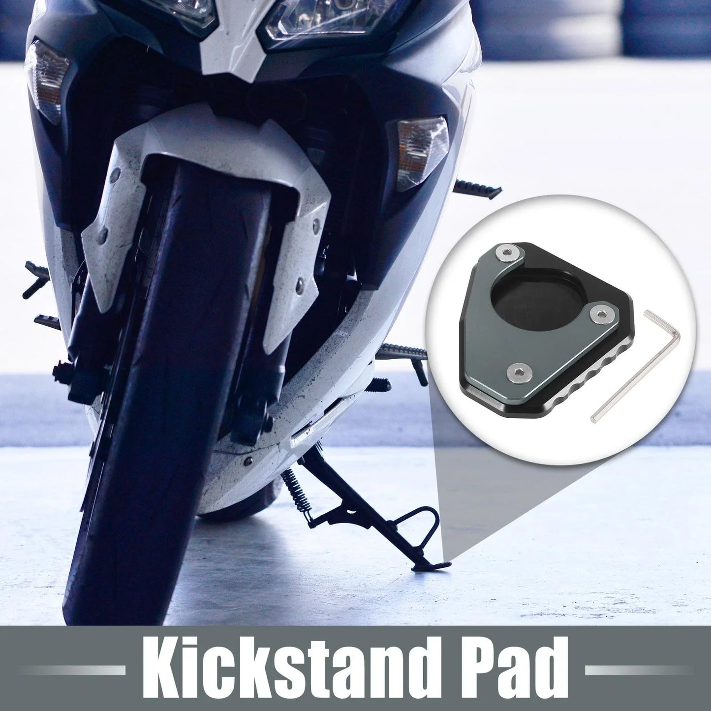 Kickstand Pad Foot Plate for BMW G310GS Motorcycle