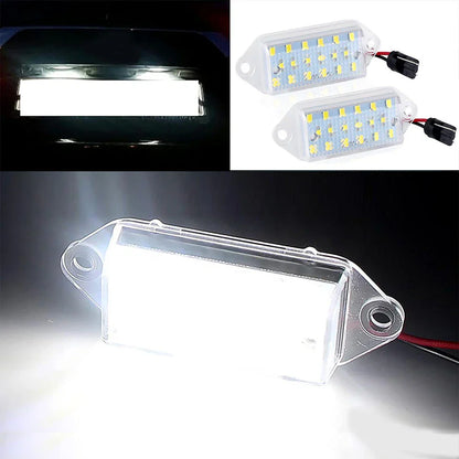 White LED License Plate Light for Mitsubishi Lancer EVO VIII IX X (2003-2015)