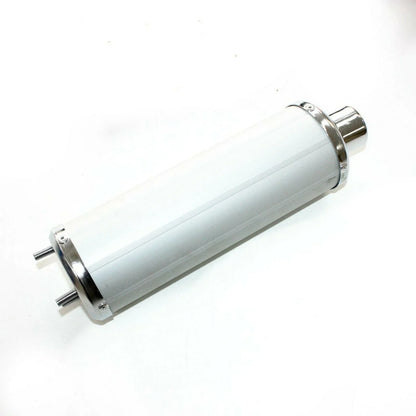 310mm Silver Alloy Exhaust Muffler for 110cc 125cc Quad Dirt Bike ATV