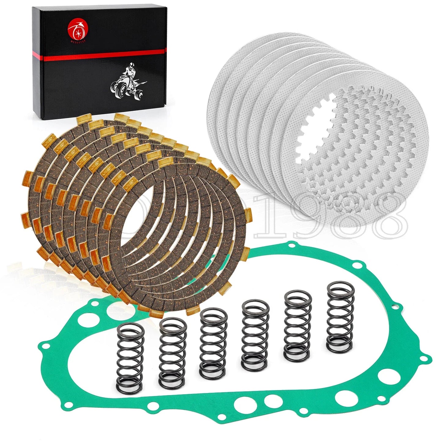Clutch Kit Disks Springs Gasket for Suzuki LT-Z400 LTZ400 LTZ 400 Z400 (2005–2008)