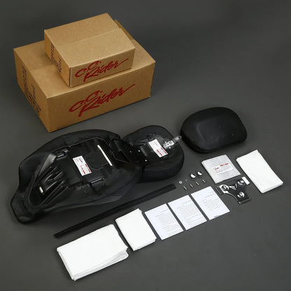 Rider Passenger Seat Backrest for Harley Touring CVO Road Glide (2009-2023)