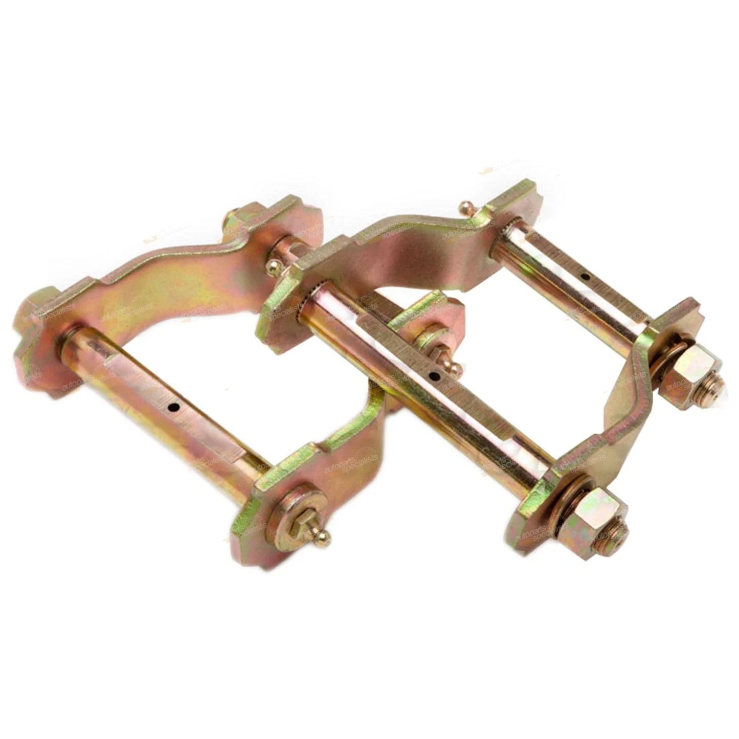 2 x Front Greasable Leaf Spring Shackles for Hilux LN106 LN46 LN65 Pre IFS (1979–1997)